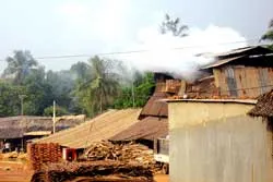 Ô nhiễm từ hoạt động sản xuất gạch thủ công