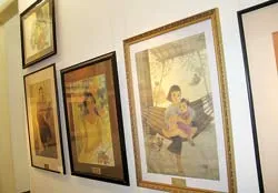 Khơi dậy sức sống của dòng tranh lụa Việt