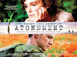 “Atonement” đoạt giải Phim xuất sắc nhất