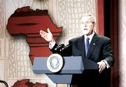 Tổng thống Mỹ G.W.Bush công du châu Phi