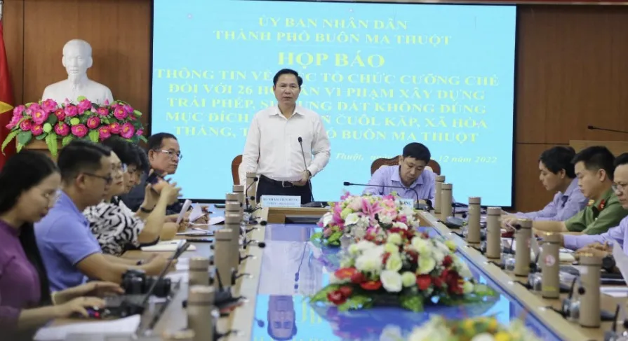 Buôn Ma Thuột sẽ cưỡng chế 26 căn nhà xây trên đất nông trường ảnh 2