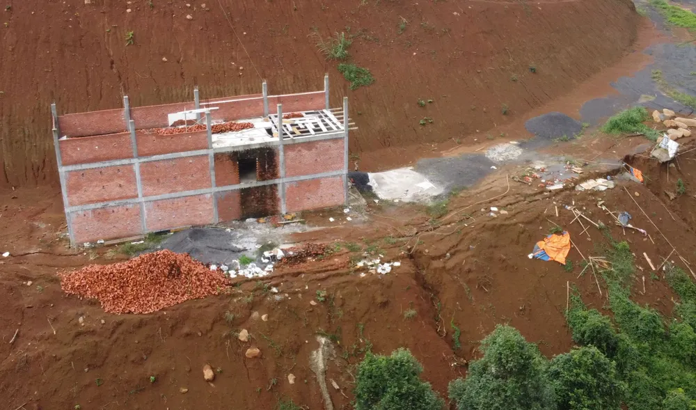 Nhà nuôi yến trái phép của ông Phúc xây trên đất nông nghiệp