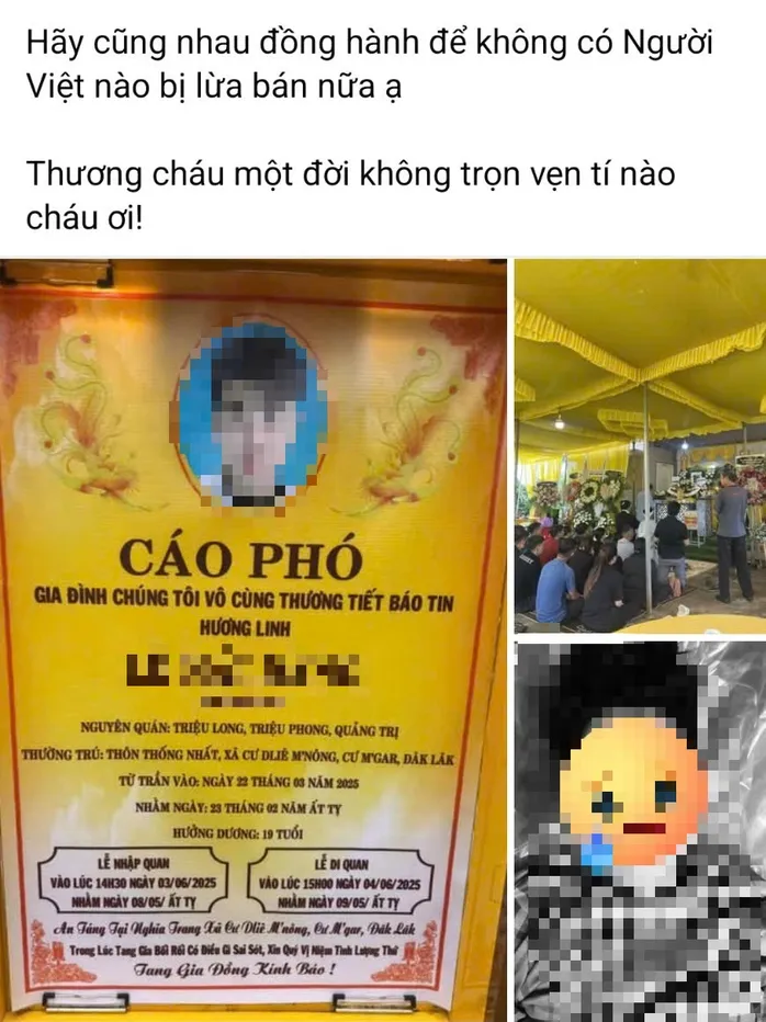 Cảnh báo của người thân nạn nhân được đăng tải lên mạng xã hội base64-1749119395029679300777.jpeg