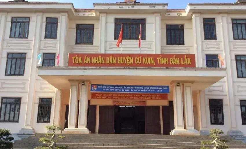 TAND huyện Cư Kuin (trước đây), nơi ông Thành từng công tác z6905952417479_53658e8a1ebec0489572b7024544e6d6.jpg