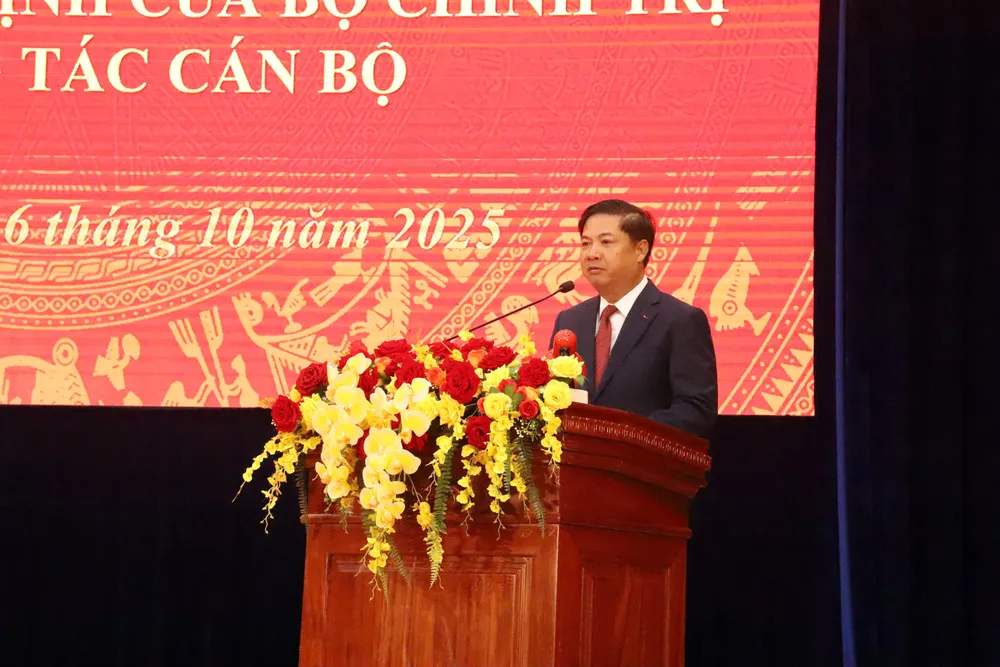Tân Bí thư Tỉnh uỷ Đắk Lắk phát biểu nhận nhiệm vụ z7122652998715_47d377f8d2b2b49a085ad72a46bb7ea6.jpg