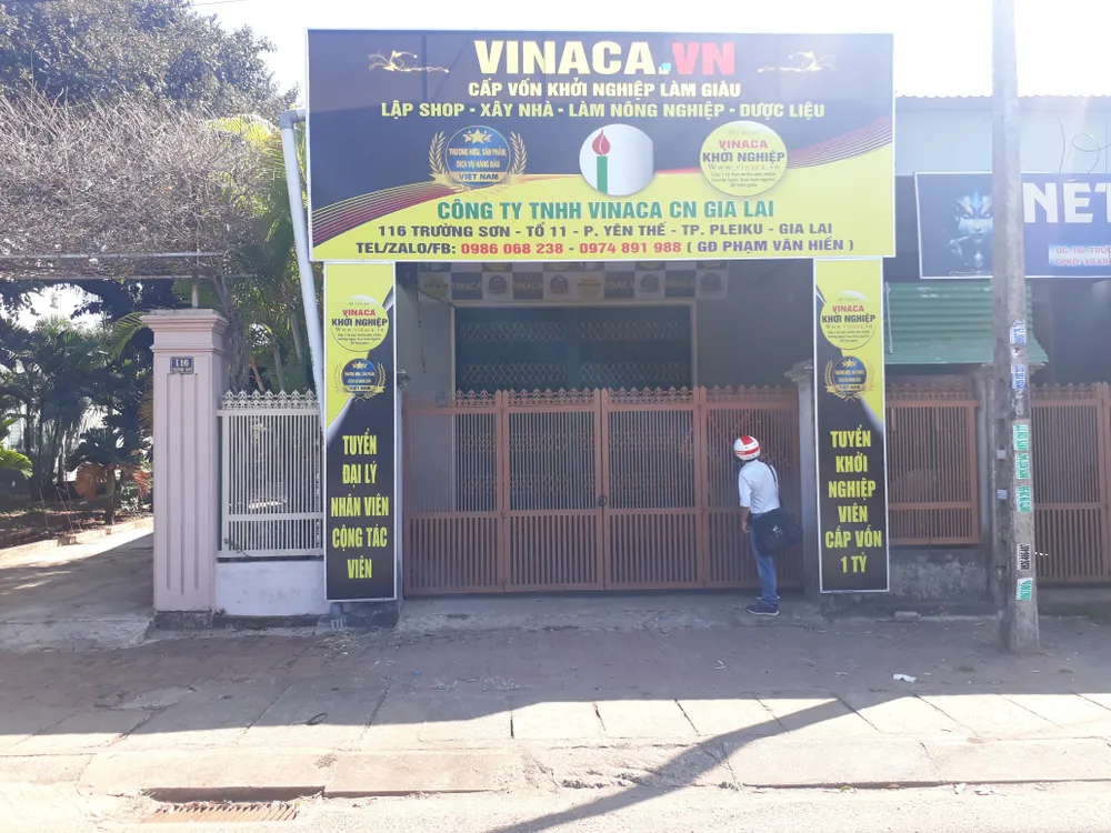 Công ty chế sản phẩm chữa ung thư từ than tre Vinaca mở 2 chi nhánh trái phép ở Gia Lai ảnh 2 Công ty chế sản phẩm chữa ung thư từ than tre Vinaca mở 2 chi nhánh trái phép ở Gia Lai ảnh 2