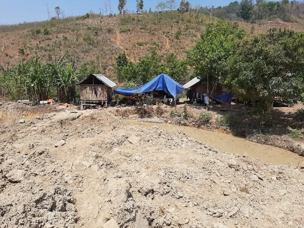 Gia Lai: Triệt phá 2 bãi khai thác vàng trái phép ảnh 2 Gia Lai: Triệt phá 2 bãi khai thác vàng trái phép ảnh 2