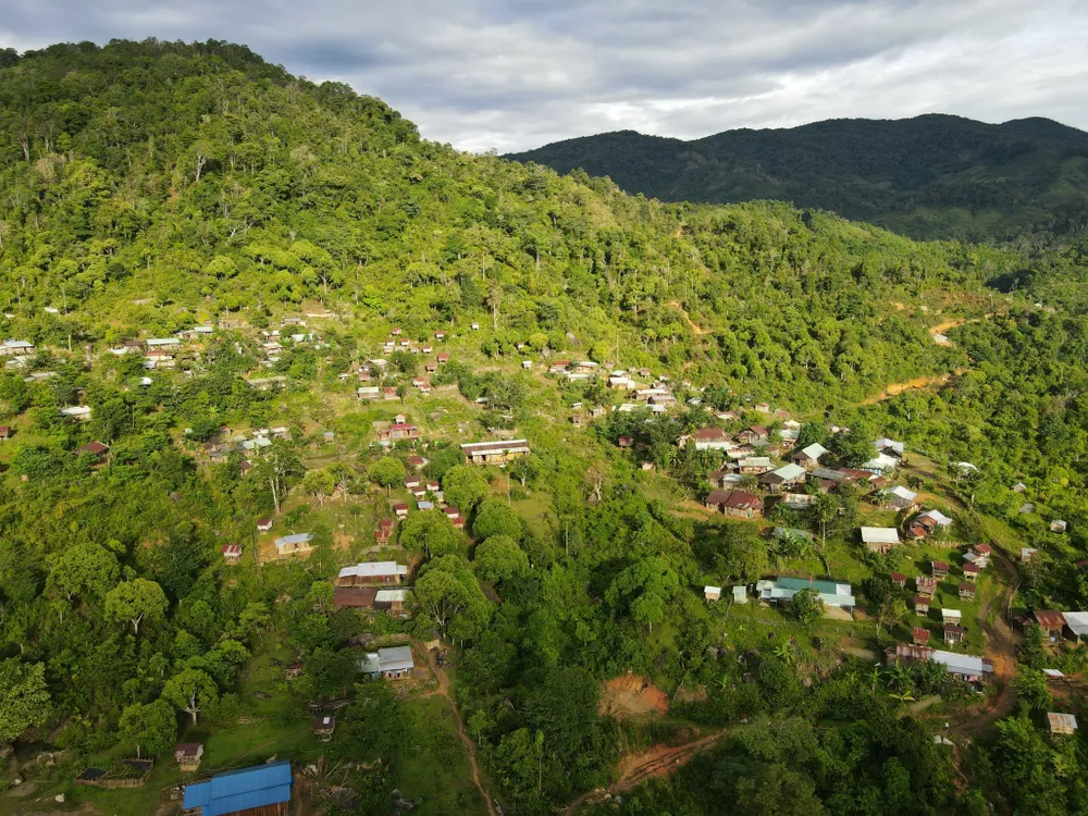 Khu vực nằm trong vùng chịu ảnh hưởng của động đất ở Kon Plông Khu vực nằm trong vùng chịu ảnh hưởng của động đất ở Kon Plông