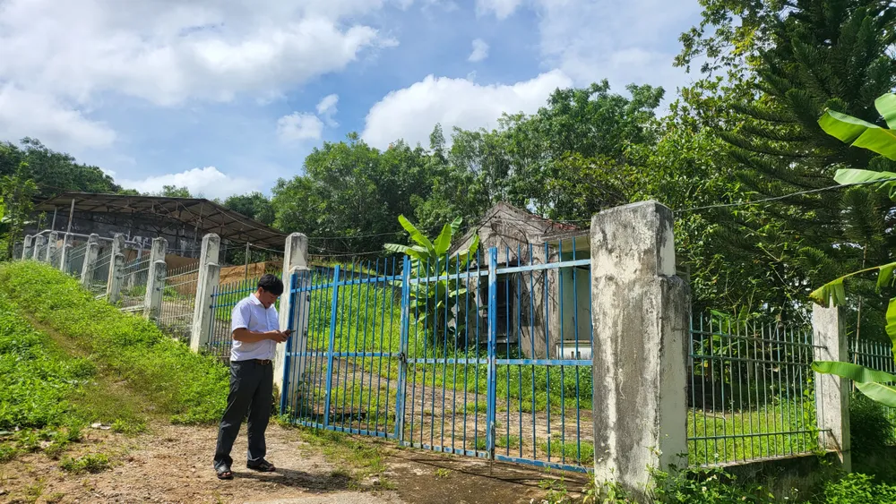 Toàn cảnh khu xử lý nước