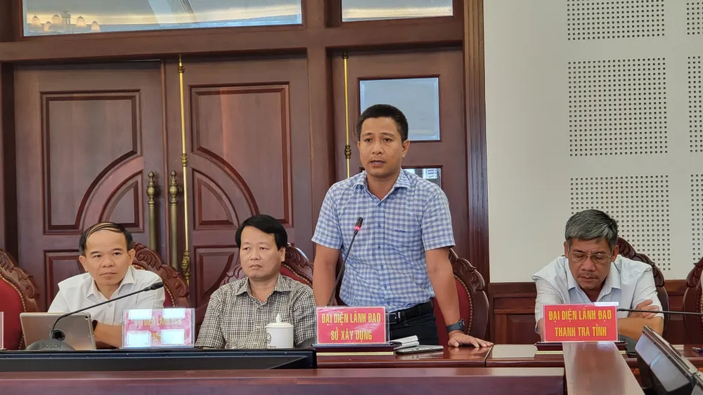 Tại buổi họp báo ngày 23-6, đại diện Sở Xây dựng cho biết sẽ trả lời bằng văn bản nhưng chưa cung cấp