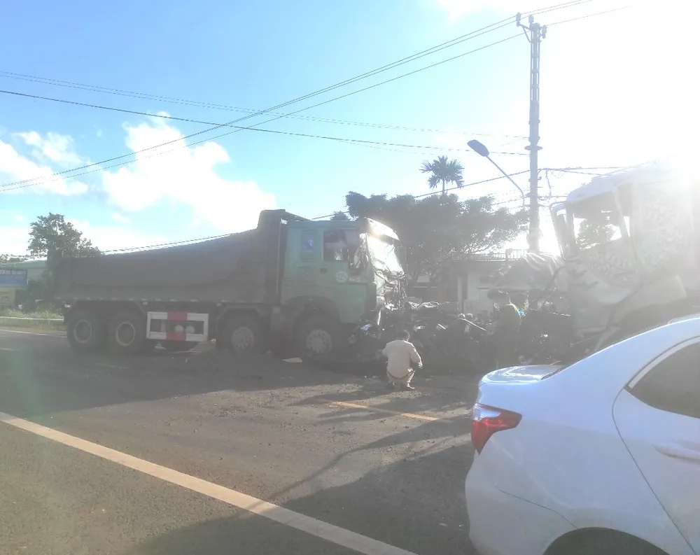 Hiện trường vụ tai nạn