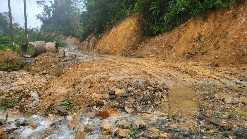 Kon Tum: Hàng trăm tấn mì có nguy cơ thối rữa vì tắc đường ảnh 1 Kon Tum: Hàng trăm tấn mì có nguy cơ thối rữa vì tắc đường ảnh 1