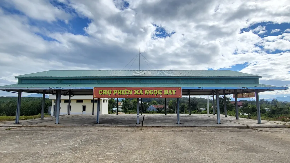 Chợ phiên xã Ngọk Bay