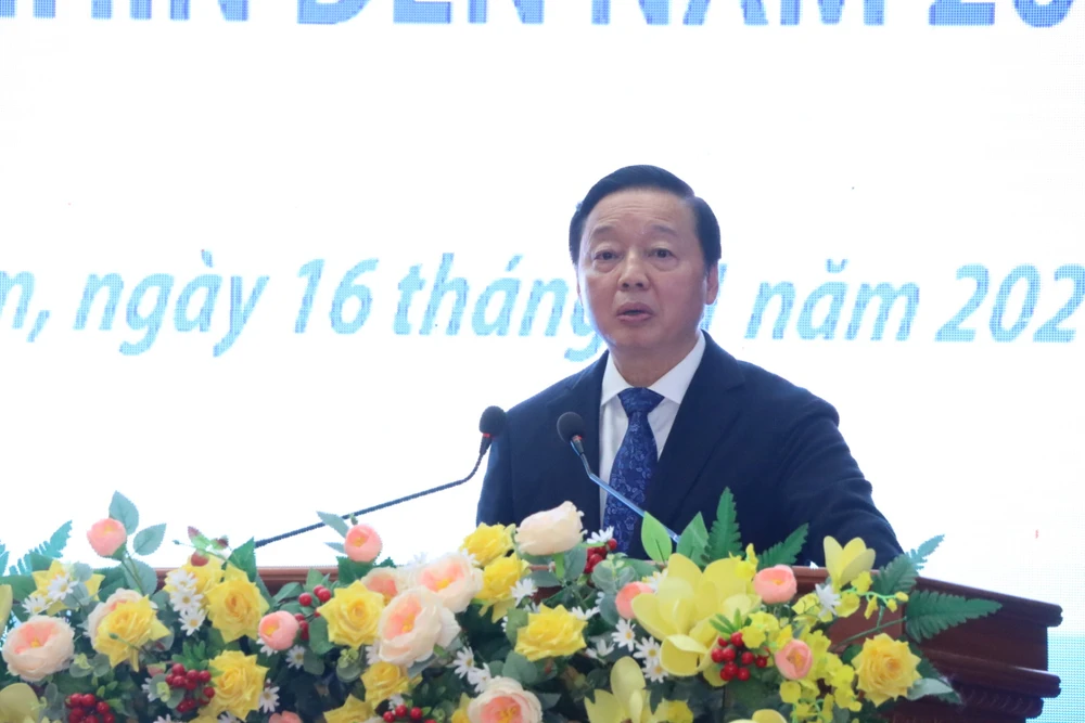 Phó Thủ tướng Trần Hồng Hà phát biểu. Ảnh: HỮU PHÚC z5076868413131-689843bc17f179180e9c2f928463ec0c-2535.jpg