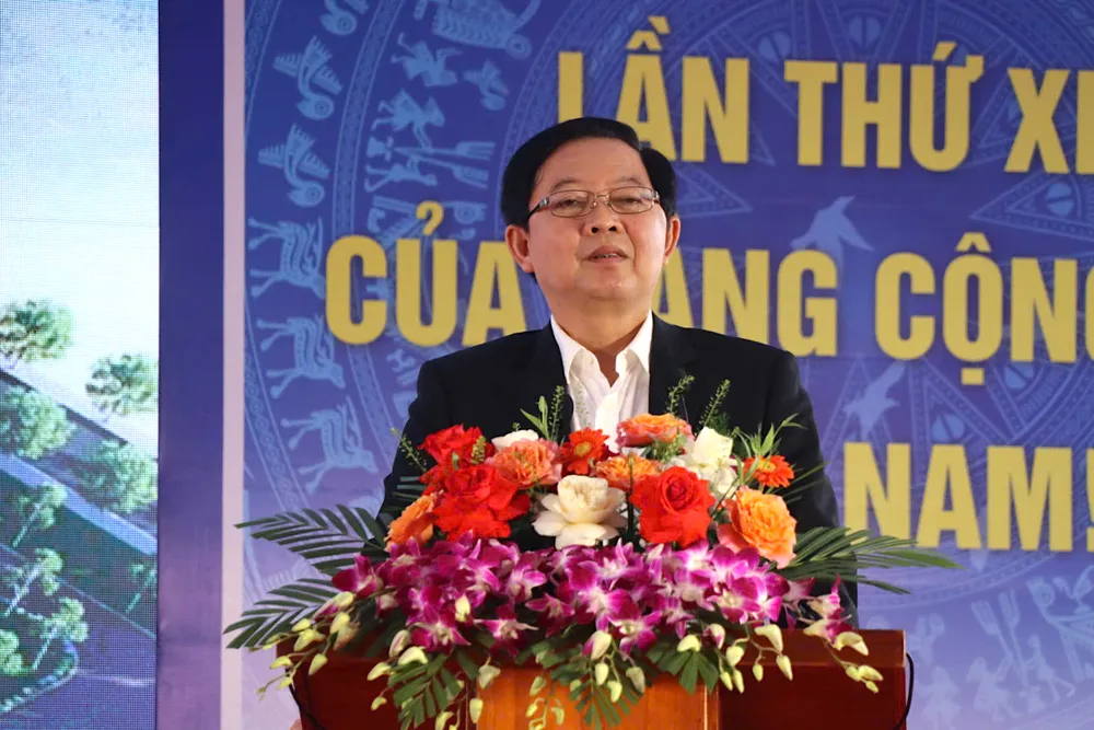 Phó Thủ tướng Hồ Quốc Dũng phát biểu