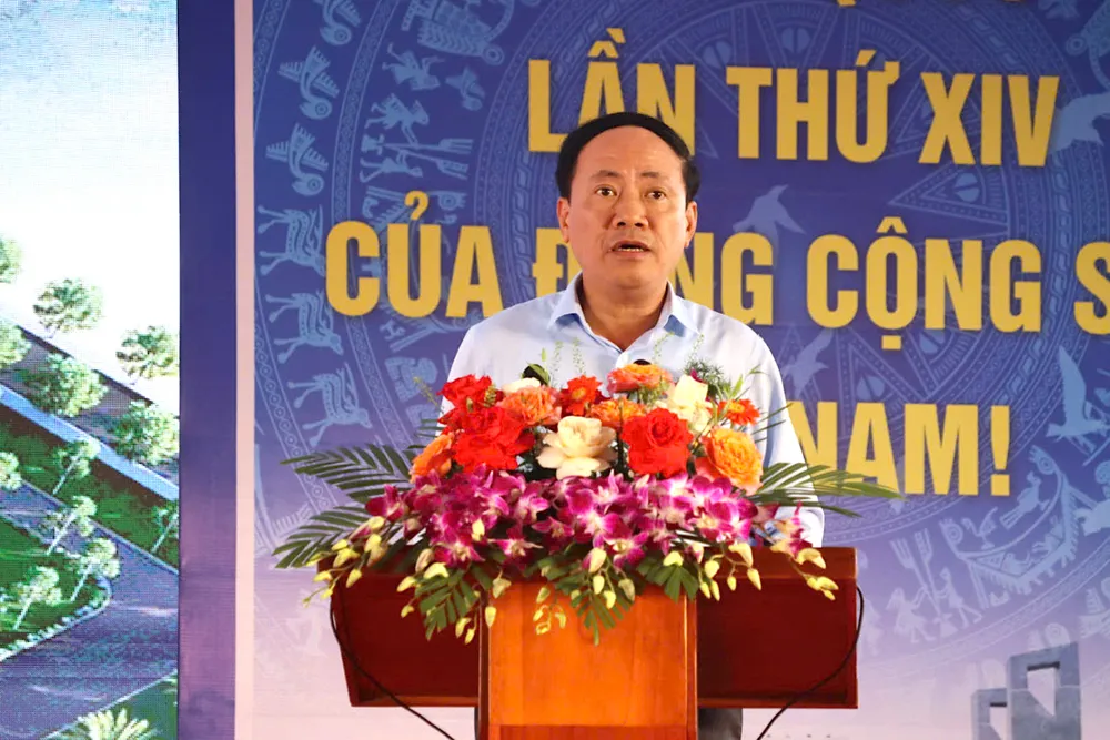 Ông Phạm Anh Tuấn, Chủ tịch UBND tỉnh Gia Lai phát biểu