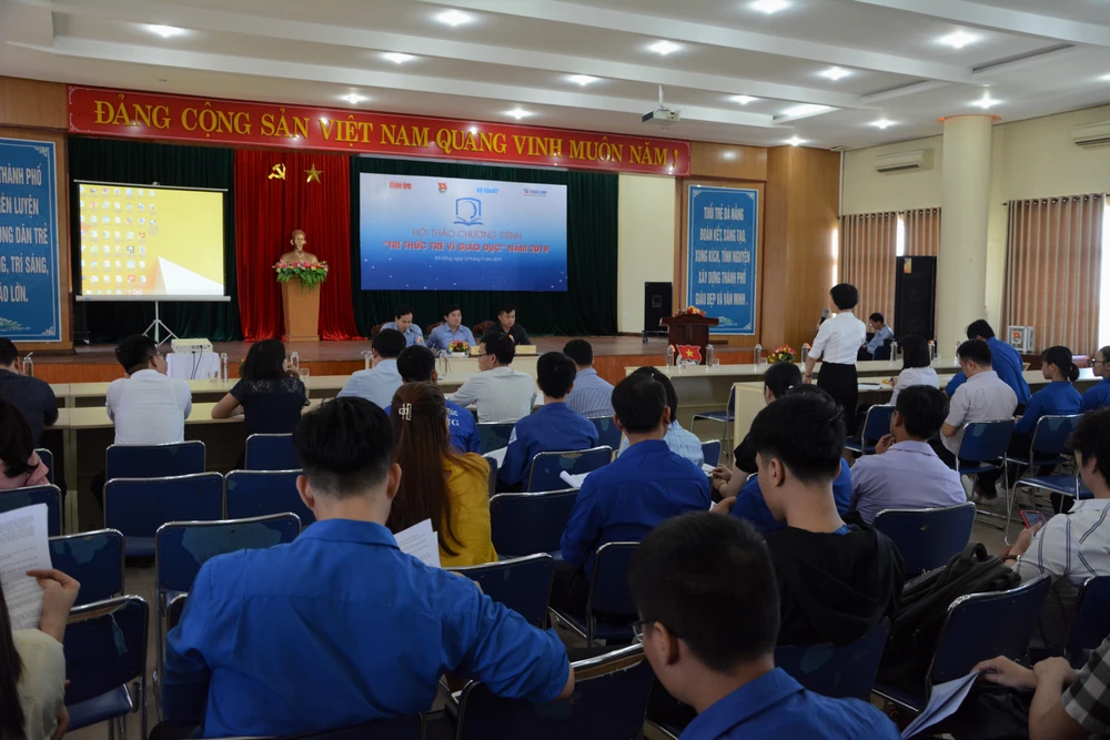 “Tri thức trẻ vì giáo dục 2019” thu hút đông đảo đoàn viên thanh niên từ các trường học tham gia