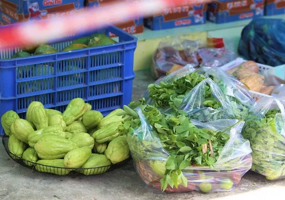 Quầy thực phẩm 0 đồng giúp đỡ người khó khăn trong dịch Covid-19 ảnh 3