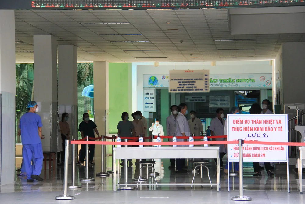 Dỡ bỏ phong toả Bệnh viện Đà Nẵng ảnh 2 Dỡ bỏ phong toả Bệnh viện Đà Nẵng ảnh 2