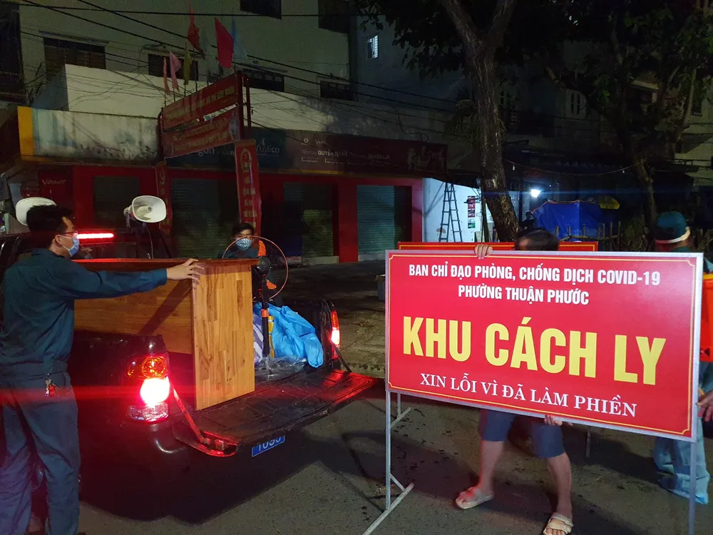 Đà Nẵng dỡ bỏ 2 khu vực phong tỏa đầu tiên trong đợt dịch Covid-19 tháng 5-2021 ảnh 3 Đà Nẵng dỡ bỏ 2 khu vực phong tỏa đầu tiên trong đợt dịch Covid-19 tháng 5-2021 ảnh 3