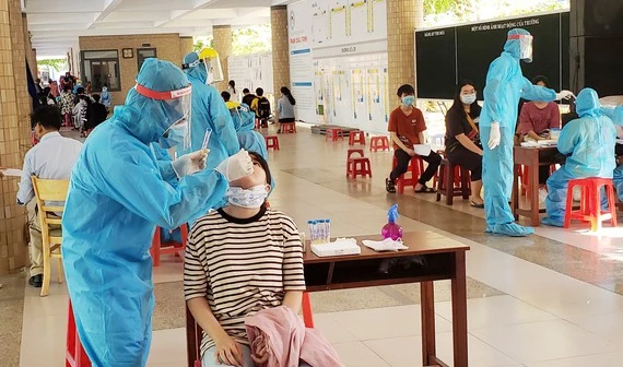 Thí sinh tham dự kỳ thi tốt nghiệp THPT 2020. Ảnh tư liệu