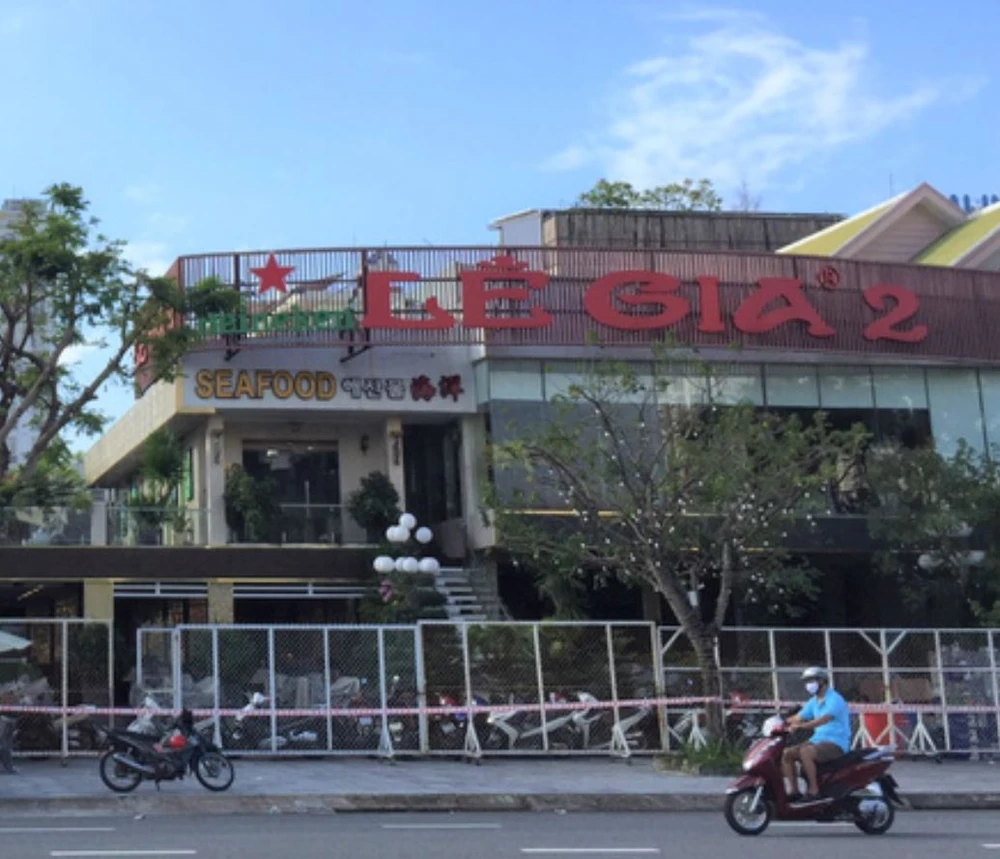 Phong tỏa tạm thời nhà hàng Lê Gia 2 