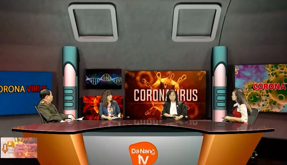 Thời điểm dịch bệnh, Đài Phát thanh - Truyền hình Đà Nẵng tổ chức tọa đàm &quot;Tăng cường phòng chống dịch Viêm phổi cấp virus Corona&quot;