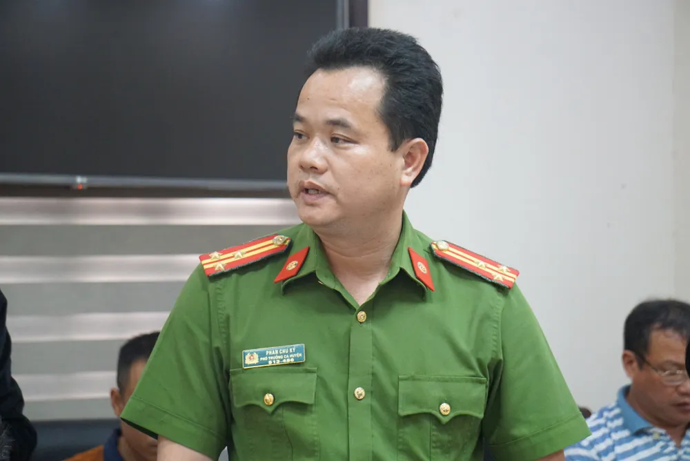 Thượng tá Phan Chu Ký, Phó Trưởng Công an huyện Núi Thành thông tin vụ việc Thượng tá Phan Chu Ký, Phó Trưởng Công an huyện Núi Thành thông tin vụ việc