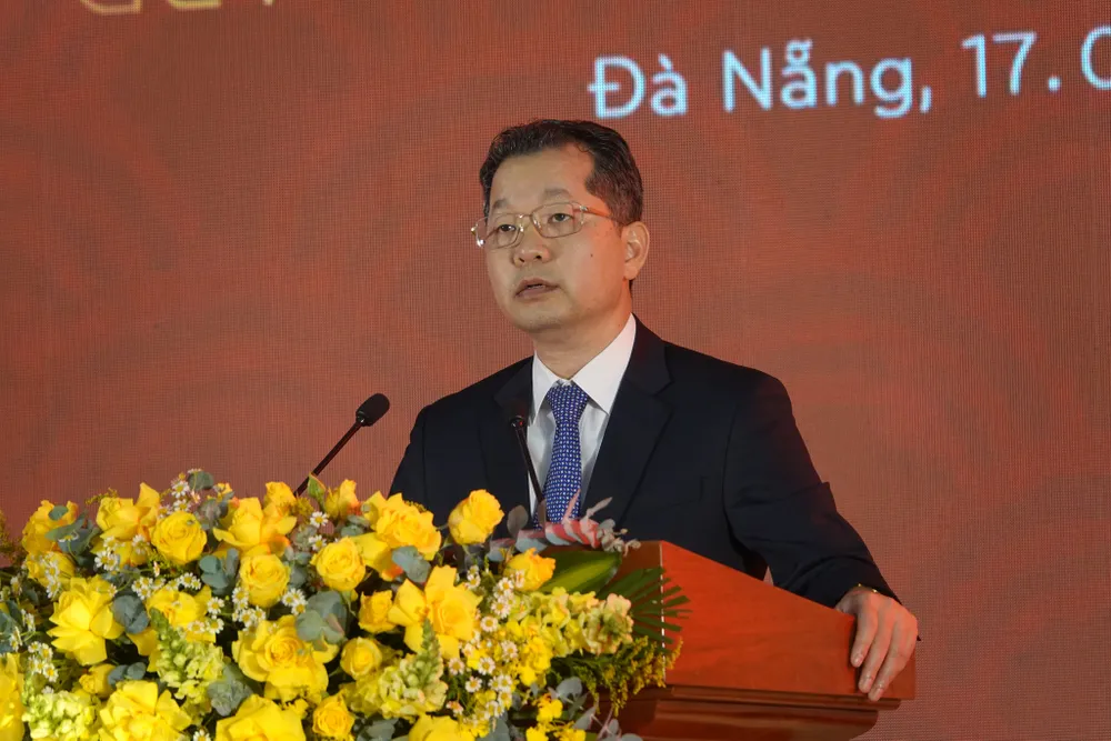 Bí thư Thành ủy TP Đà Nẵng Nguyễn Văn Quảng phát biểu tại buổi gặp mặt. Ảnh: XUÂN QUỲNH Bí thư Thành ủy TP Đà Nẵng Nguyễn Văn Quảng phát biểu tại buổi gặp mặt. Ảnh: XUÂN QUỲNH