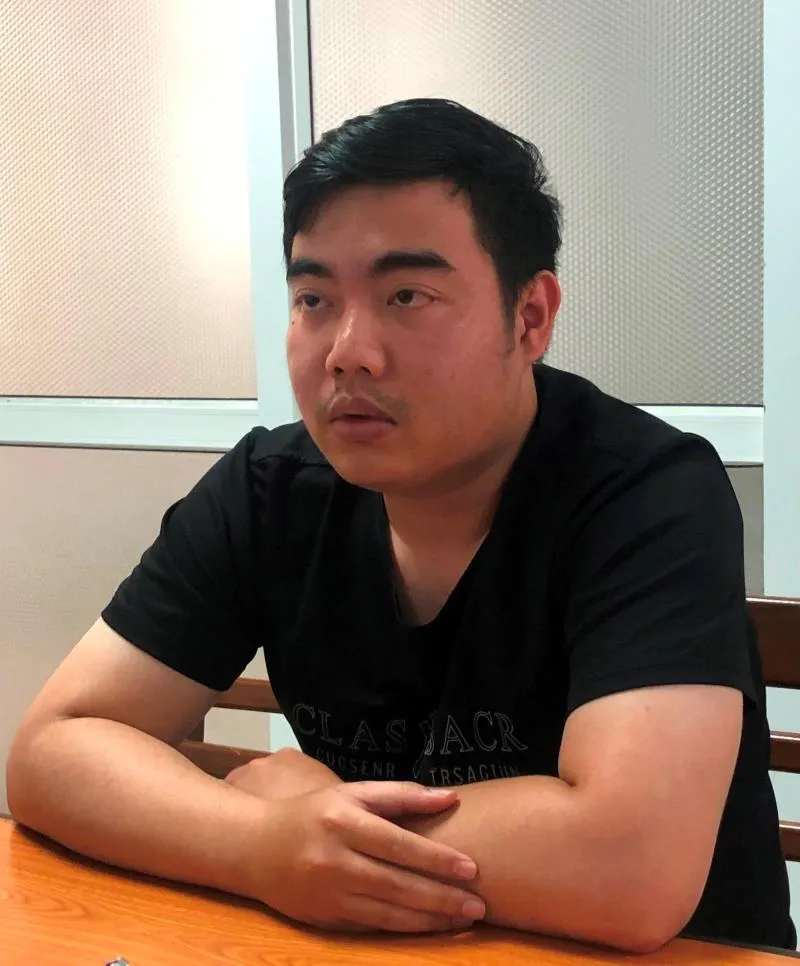 Hoàng Nhật Tân. Ảnh: CAĐN Hoàng Nhật Tân. Ảnh: CAĐN