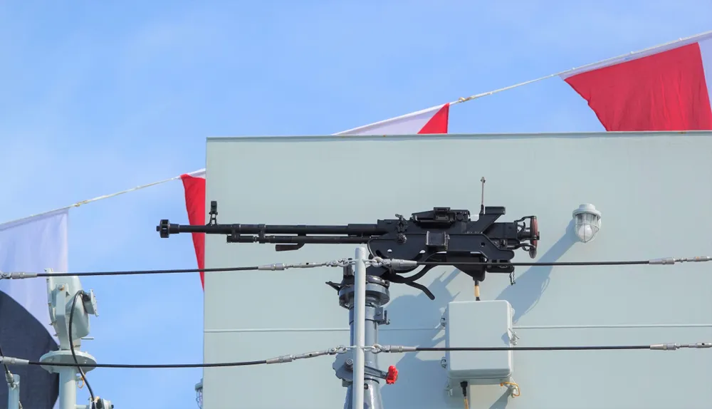 Vũ khí trên tàu Thích Kế Quang. Ảnh: XUÂN QUỲNH Vũ khí trên tàu Thích Kế Quang. Ảnh: XUÂN QUỲNH