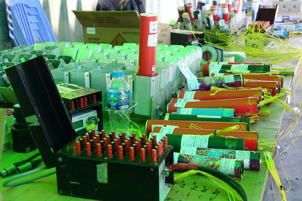 Phần âm nhạc, hiệu ứng pháo của đội Pháp kỳ vọng sẽ đem đến bất ngờ. Ảnh: XUÂN QUỲNH Phần âm nhạc, hiệu ứng pháo của đội Pháp kỳ vọng sẽ đem đến bất ngờ. Ảnh: XUÂN QUỲNH