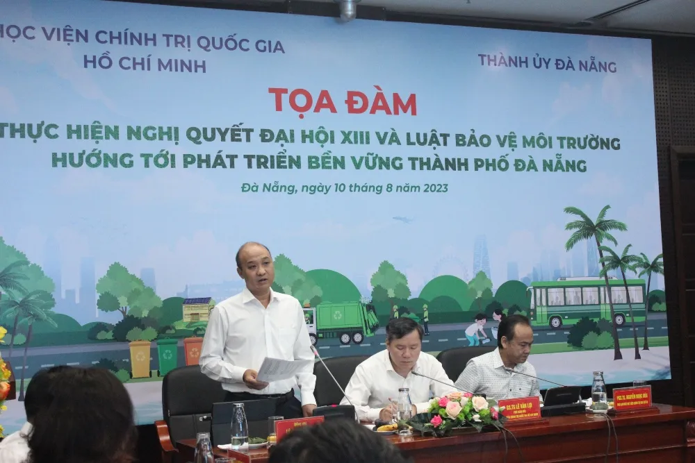 Ông Lê Quang Nam phát biểu tại toạ đàm. Ảnh: XUÂN QUỲNH Ông Lê Quang Nam phát biểu tại toạ đàm. Ảnh: XUÂN QUỲNH