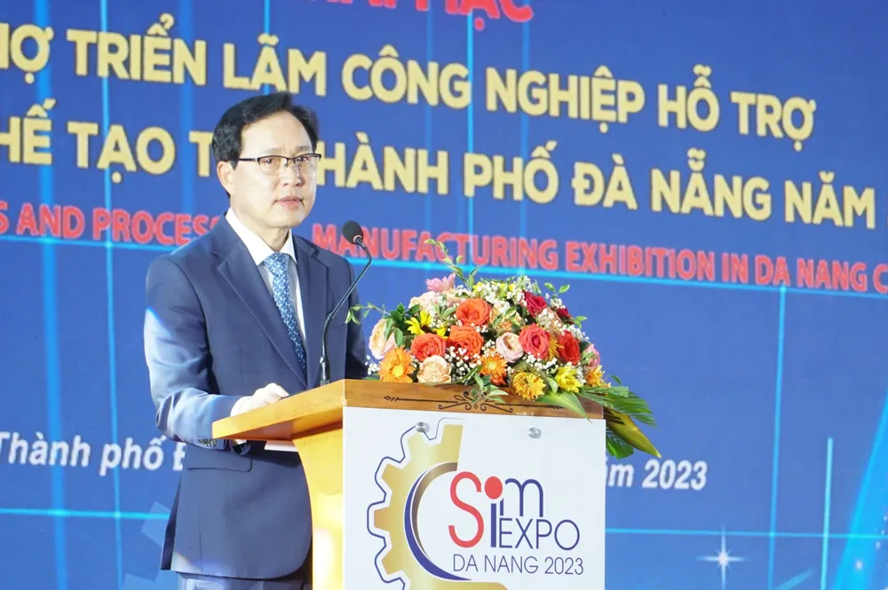 Tổng Giám đốc Tổ hợp Samsung Việt Nam Choi Joo Ho. Ảnh: XUÂN QUỲNH