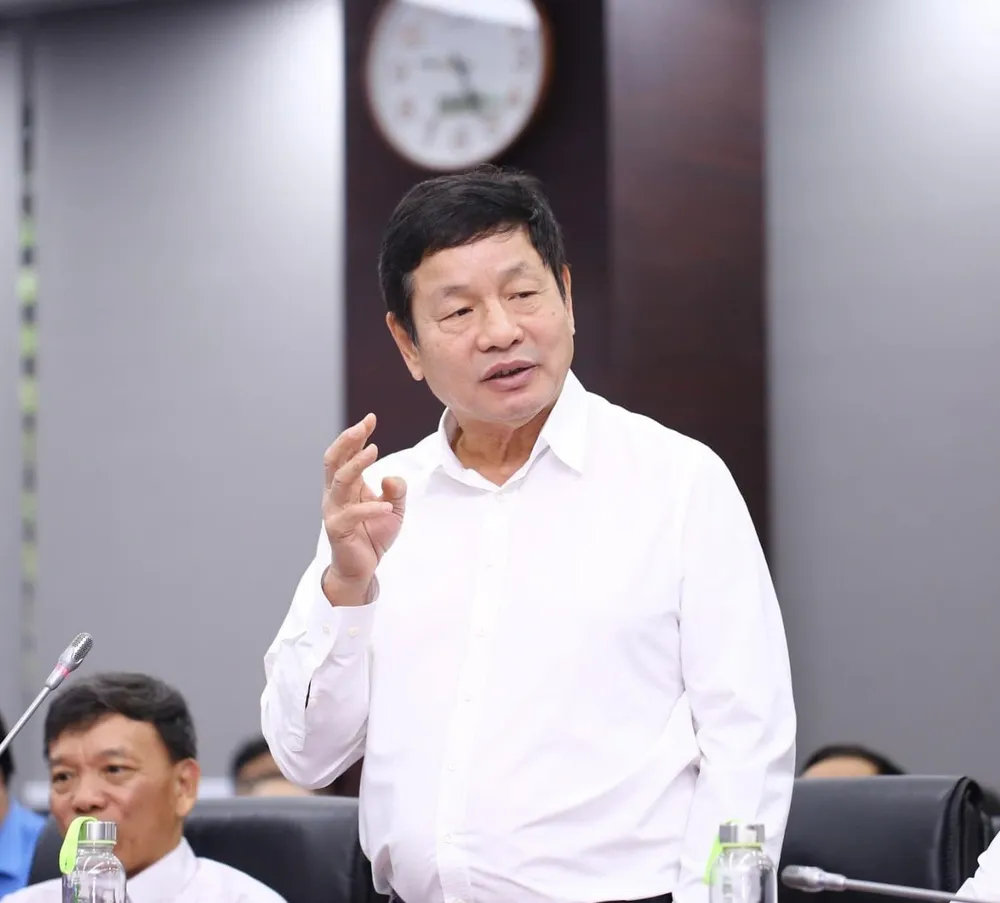 Ông Trương Gia Bình, Chủ tịch HĐQT Tập đoàn FPT nêu ý kiến. Ảnh: XUÂN QUỲNH Ông Trương Gia Bình, Chủ tịch HĐQT Tập đoàn FPT nêu ý kiến. Ảnh: XUÂN QUỲNH