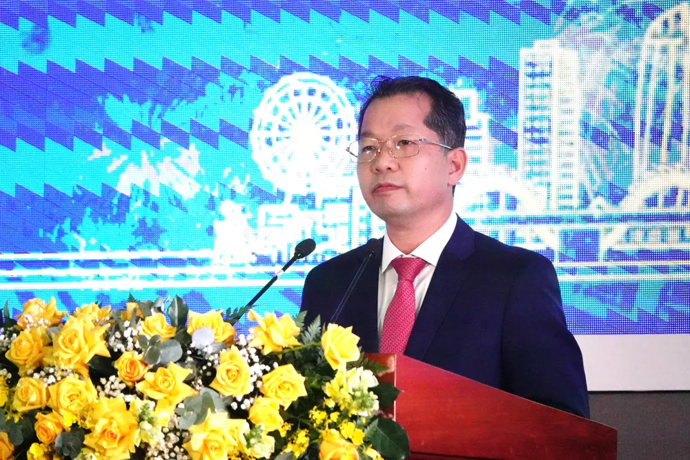 Ông Nguyễn Văn Quảng, Bí thư Thành ủy Đà Nẵng chia sẻ. Ảnh: XUÂN QUỲNH Ông Nguyễn Văn Quảng, Bí thư Thành ủy Đà Nẵng chia sẻ. Ảnh: XUÂN QUỲNH