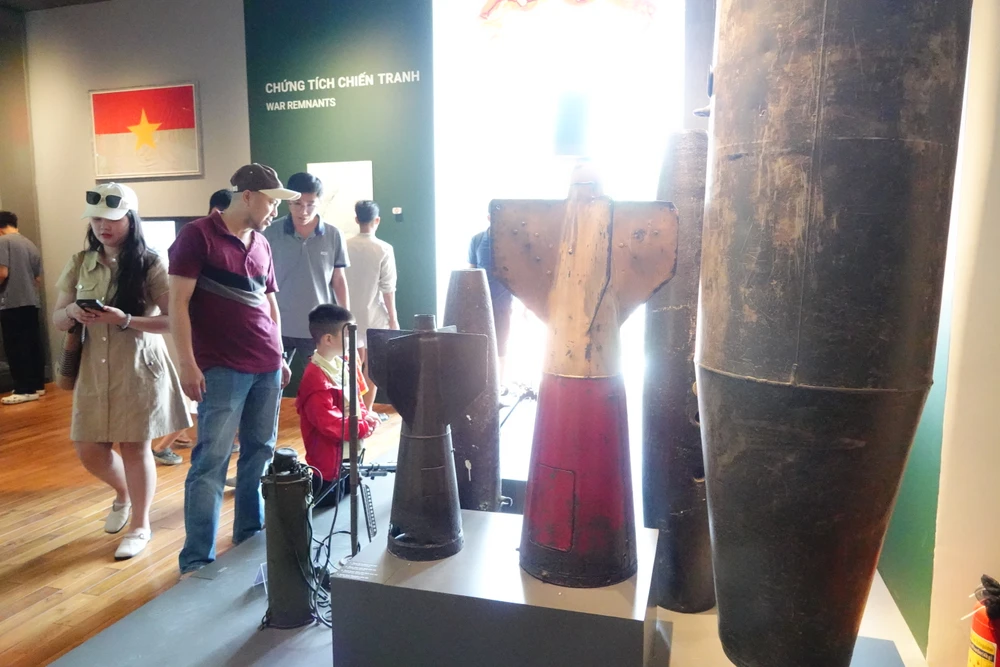 Khu chứng tích chiến tranh. Ảnh: XUÂN QUỲNH DSC08818.JPG