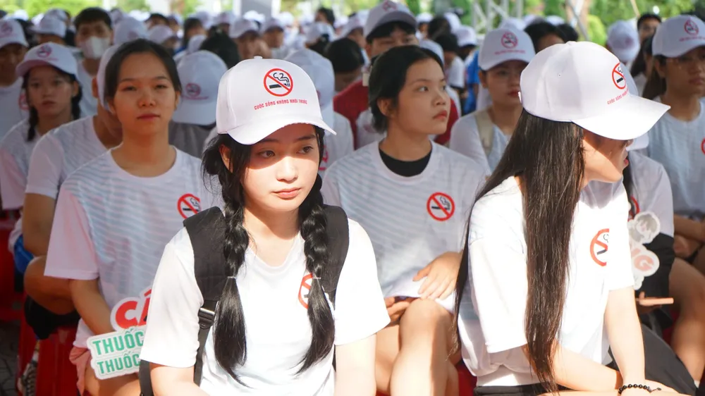 Chương trình thu hút 1.000 đoàn viên, thanh niên trên địa bàn TP Đà Nẵng tham gia. Ảnh: XUÂN QUỲNH z6639742847604_6dea58c3a83df5ce5c42207b2dabe85a.jpg