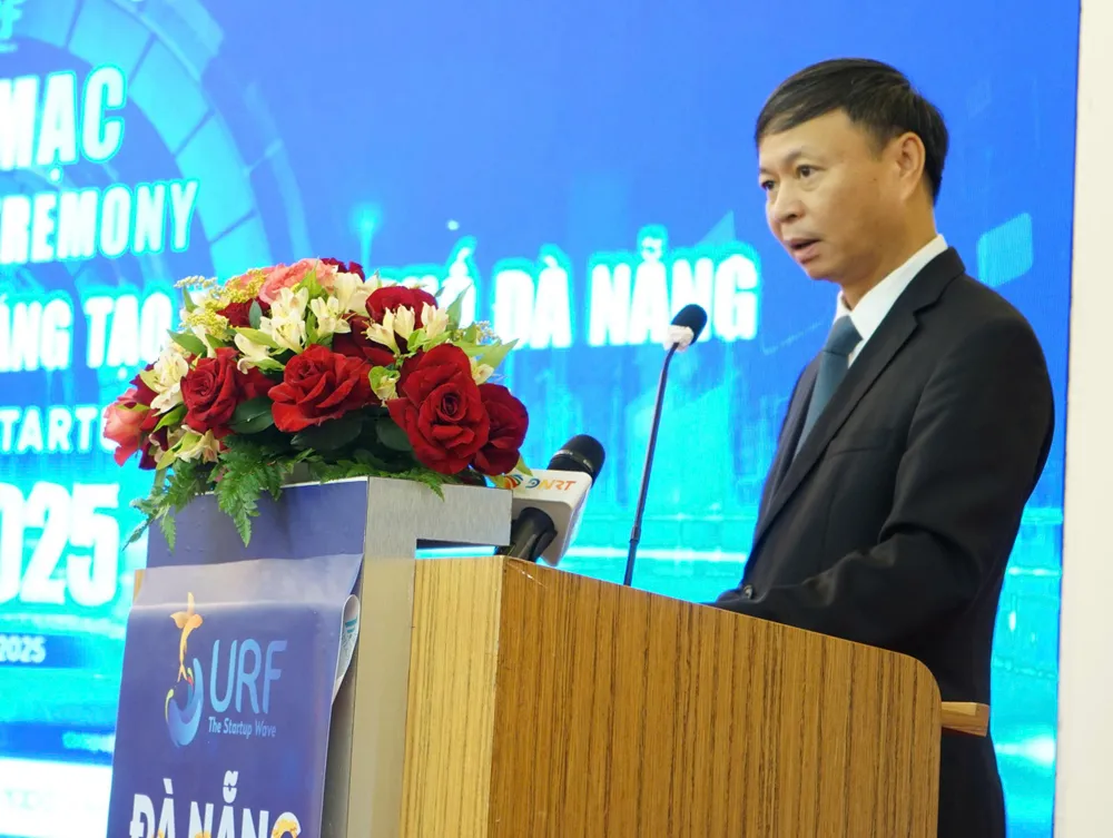 Thứ trưởng Bộ KH-CN Hoàng Minh phát biểu. Ảnh: XUÂN QUỲNH z6855553772224_c116e989a906406f61fe41ceedd4aac9.jpg