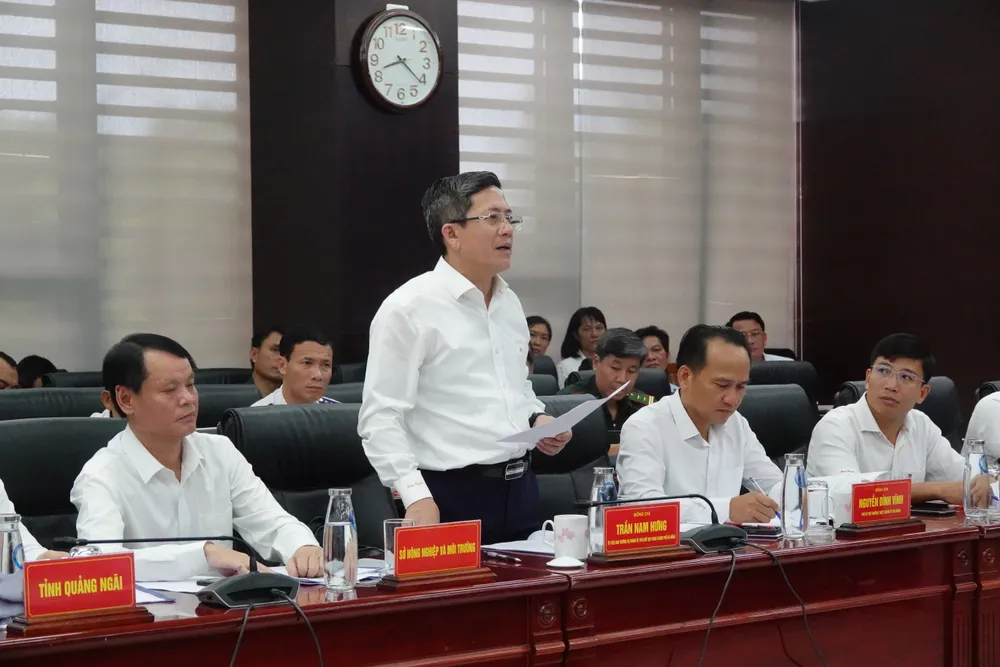 ông Trần Nam Hưng, Phó Chủ tịch UBND TP Đà Nẵng chia sẻ. Ảnh: XUÂN QUỲNH DSC03344.JPG