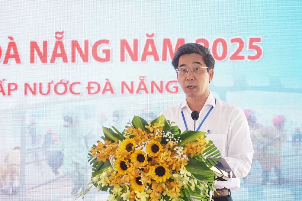 Ông Trần Chí Cường, Phó Chủ tịch UBND TP Đà Nẵng chia sẻ. Ảnh: XUÂN QUỲNH z6932737688224_6ee95869e634648c64bedc4fe5ea5060.jpg
