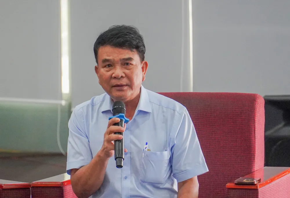 Ông Võ Minh, Phó Giám đốc Ngân hàng Nhà nước khu vực 9 thông tin Võ Minh.JPG