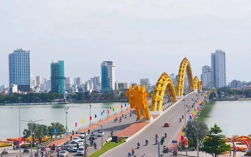 Một góc TP Đà Nẵng. Ảnh: XUÂN QUỲNH