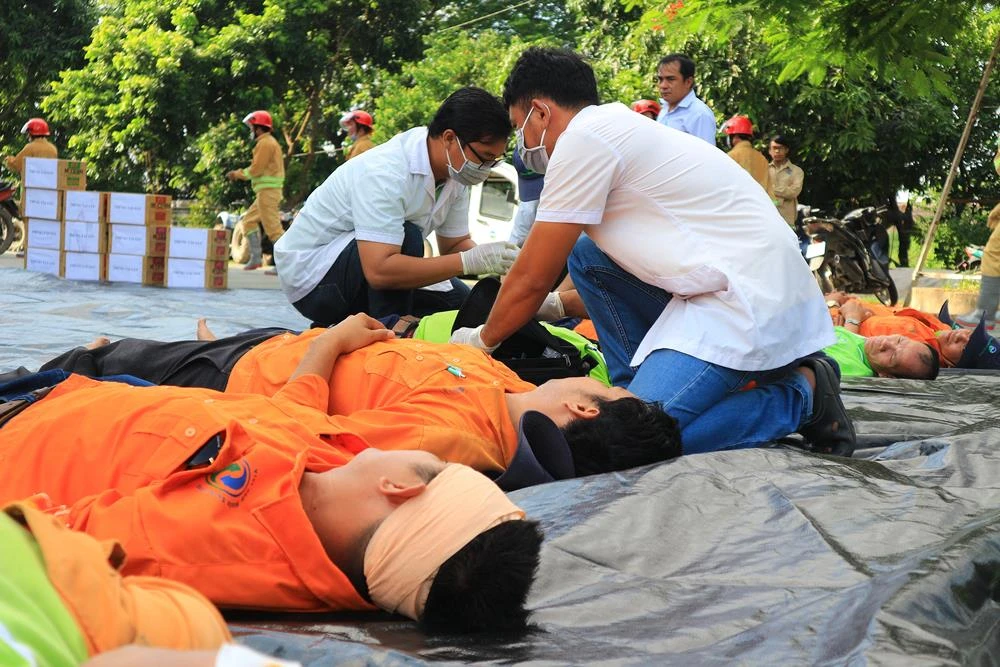 VWS diễn tập chữa cháy 2019 ảnh 4 VWS diễn tập chữa cháy 2019 ảnh 4