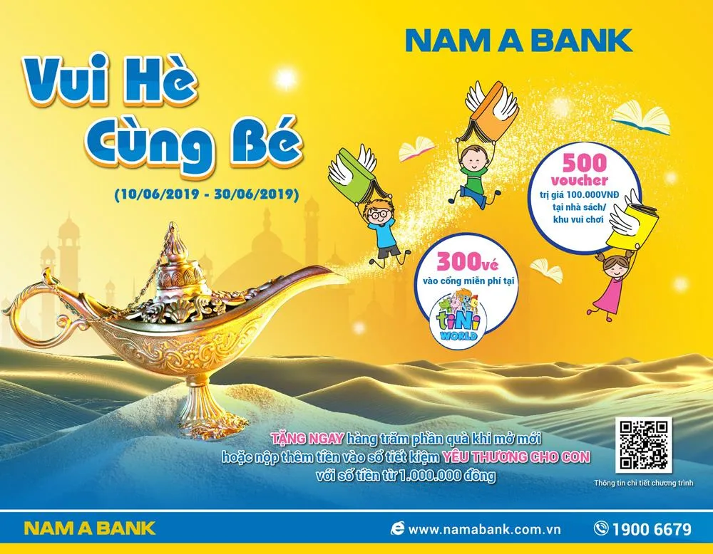 Gửi tiết kiệm, rinh quà cho bé yêu tại Nam A Bank ảnh 1
