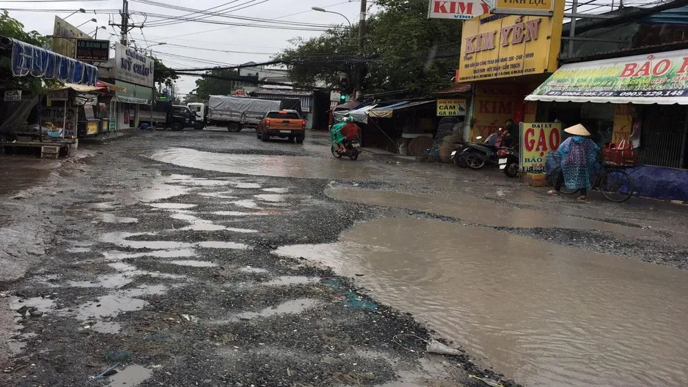 Người dân Bình Chánh gặp khó khăn vì đường xuống cấp trầm trọng ảnh 1