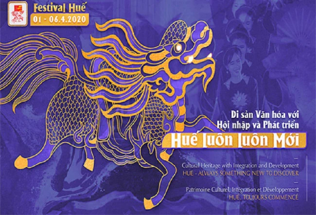 Chọn Tứ linh là bộ hình ảnh nhận diện của Festival Huế 2020