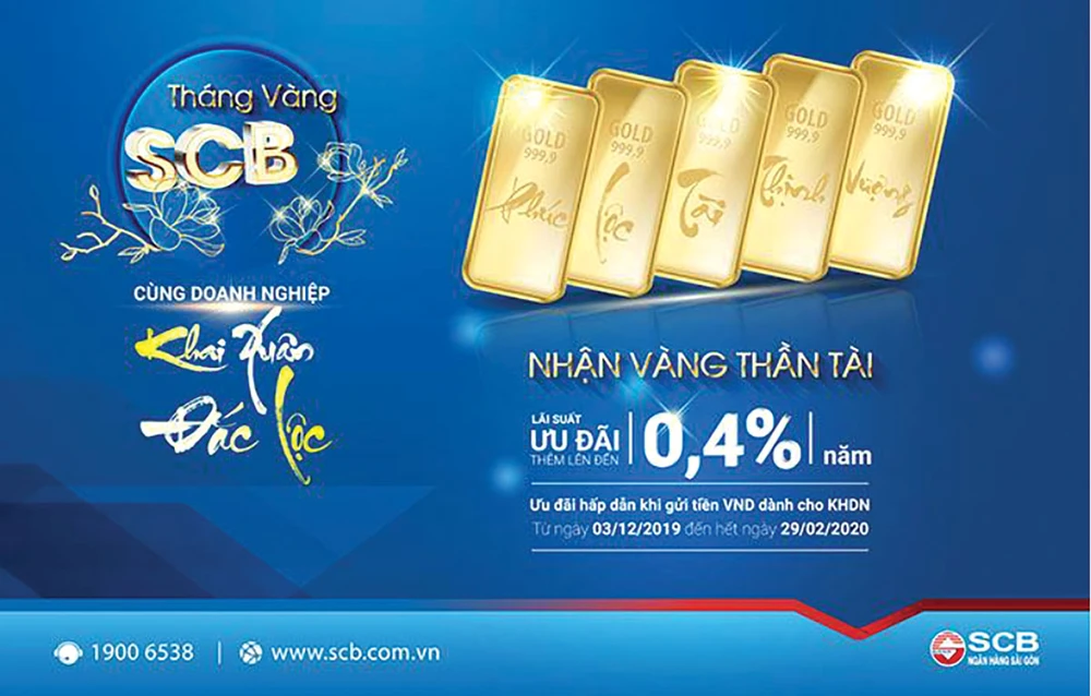 SCB triển khai chương trình ưu đãi lớn dành cho khách hàng tổ chức và doanh nghiệp