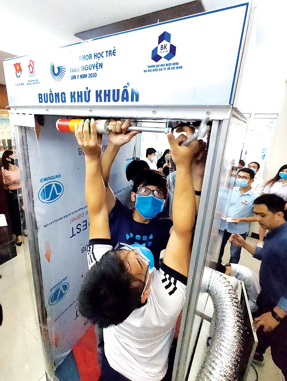 Sức trẻ chống dịch Covid-19 ảnh 3