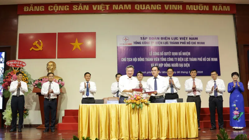 Bổ nhiệm đồng chí Phạm Quốc Bảo giữ chức vụ Chủ tịch Hội đồng thành viên EVNHCMC ảnh 1 Bổ nhiệm đồng chí Phạm Quốc Bảo giữ chức vụ Chủ tịch Hội đồng thành viên EVNHCMC ảnh 1